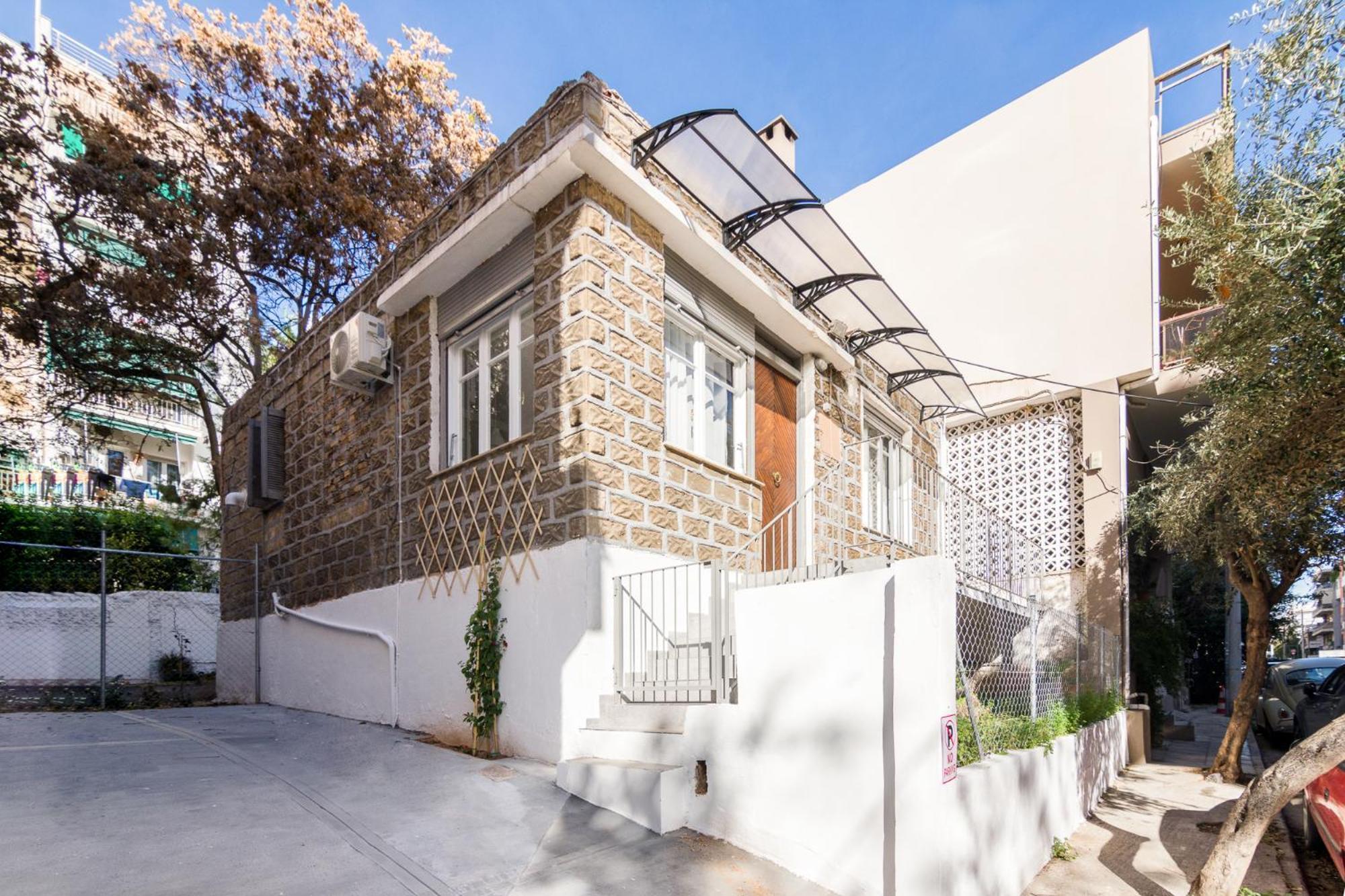 Ferienwohnung Great House W/ Private Parking Athen Exterior foto