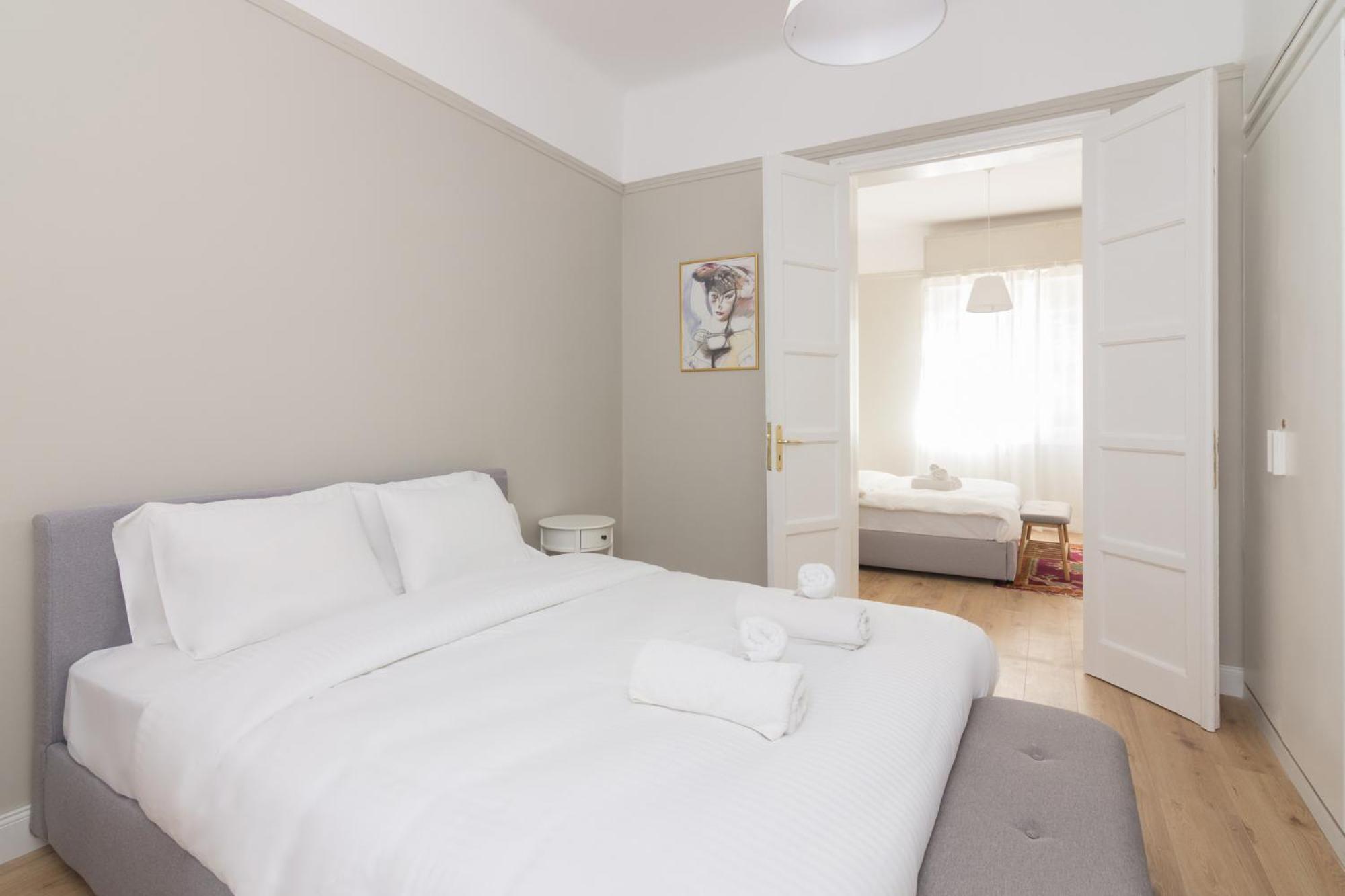 Ferienwohnung Great House W/ Private Parking Athen Exterior foto