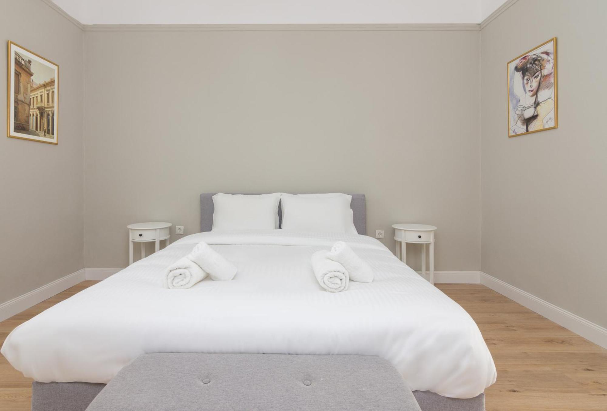 Ferienwohnung Great House W/ Private Parking Athen Exterior foto